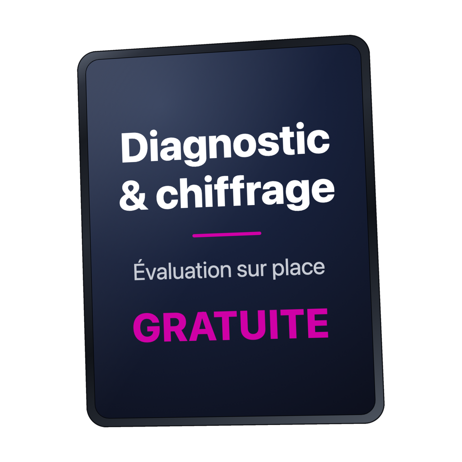 Visite &amp; devis détaillé